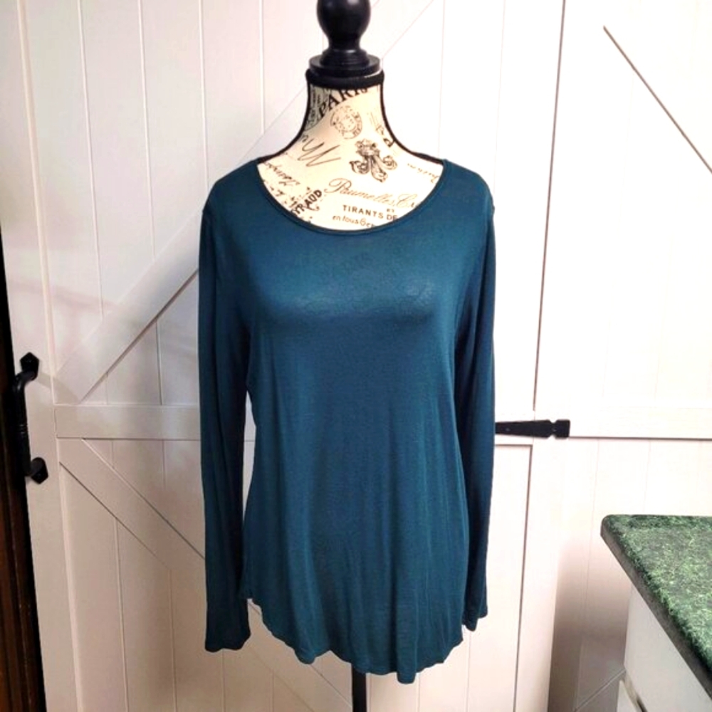 Teal Blue Green Apt. 9 Comfortable Soft Top
